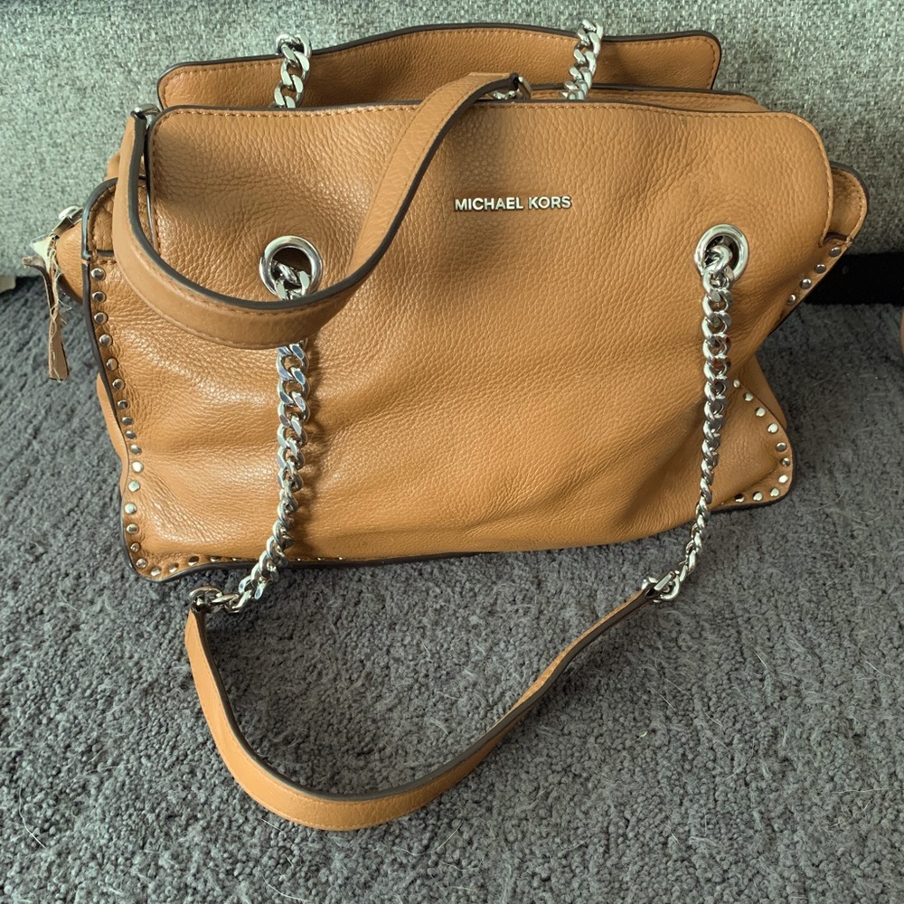 Michael Kors studded shoulder bag